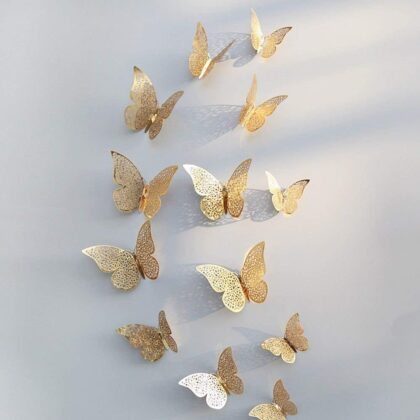 Artisans Alley Golden Butterfly - pack of 12